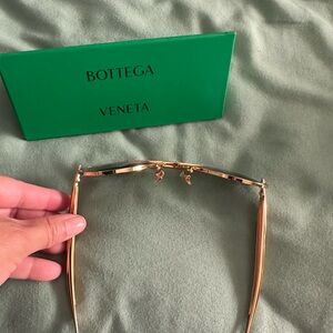 Bottega Veneta sardine Pilot metal sunglasses